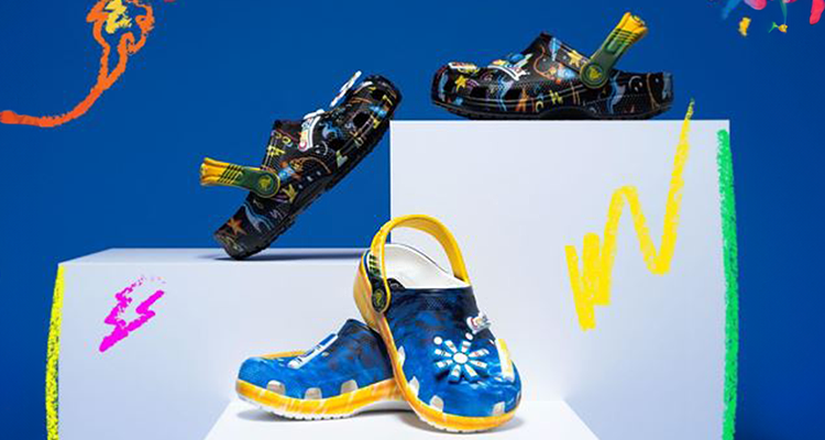 The new Crocs kids footwear styles inspired by Crayola.