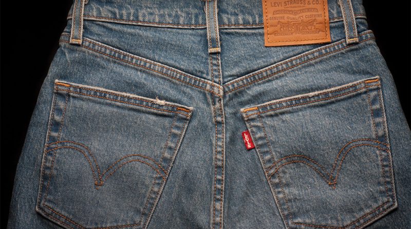 Pair of classic Levi Jeans to support REIIMAGINE campaign article