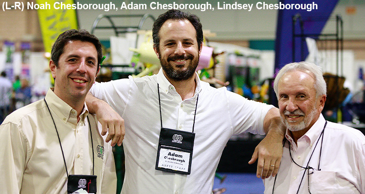 Decades of hard-earned growth position Arett Sales as a go-to source for smart retail solutions Noah Chesborough, Adam Chesborough, Lindsey Chesborough