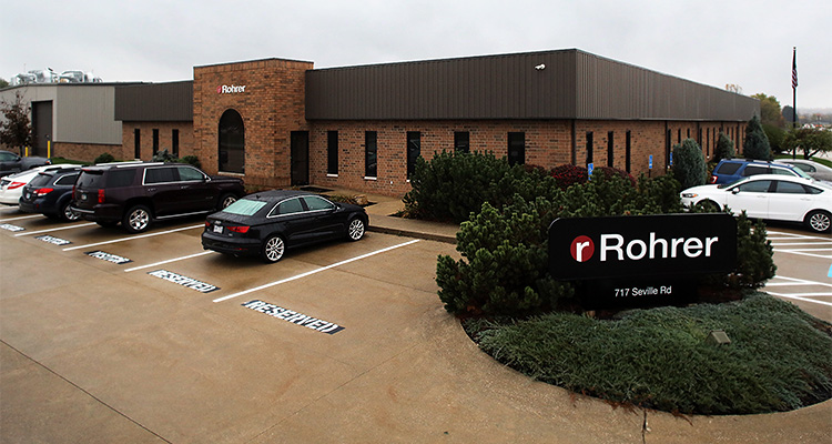 the headquarters of Rohrer Corporation
